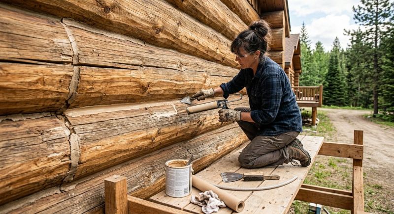 Log Home Repair Service